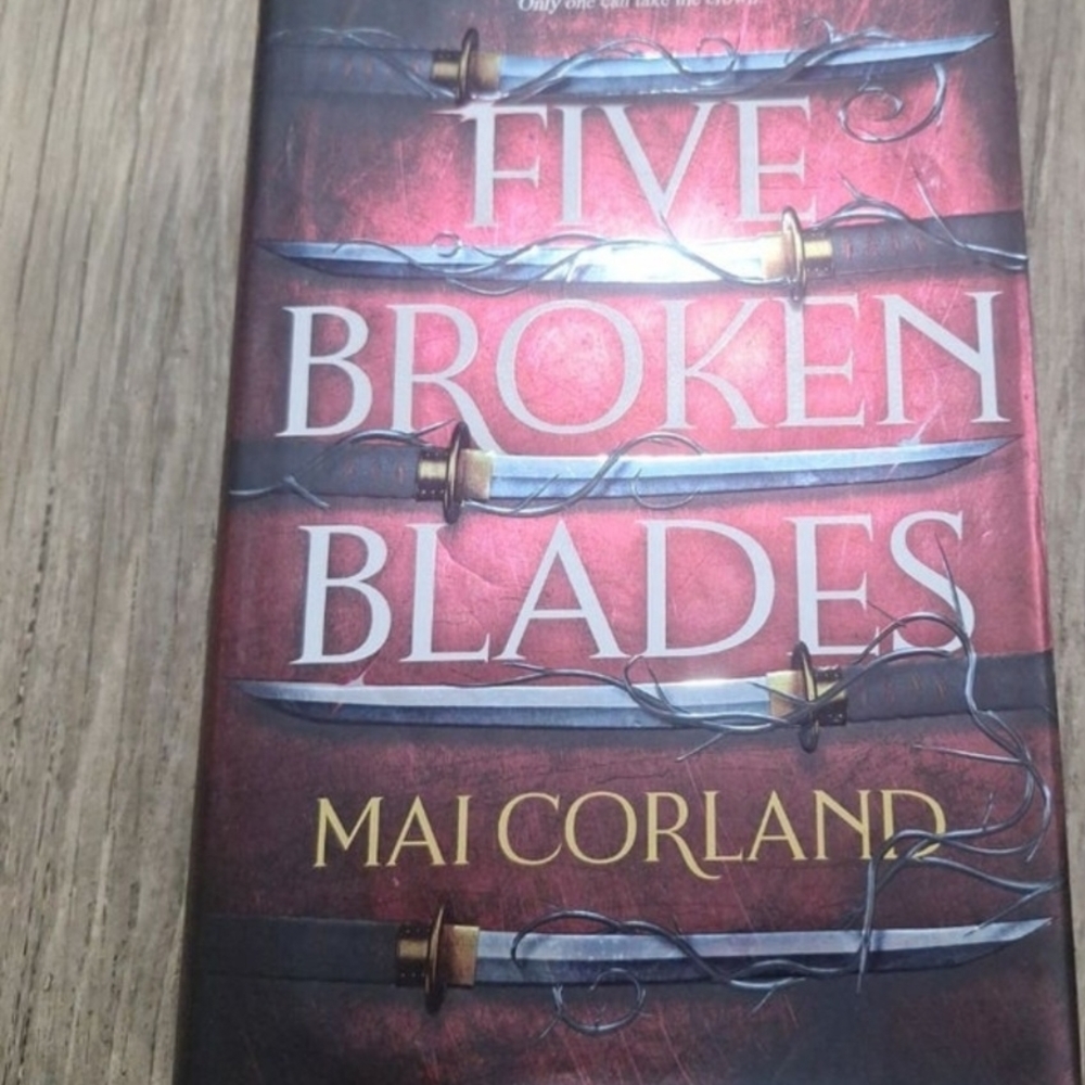 Five Broken Blades Deluxe Edition Hardback Book